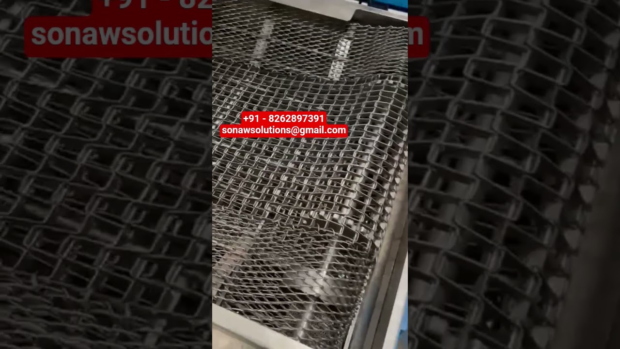 Premium quality Honeycomb conveyor belt with Wire mesh used for washing application 