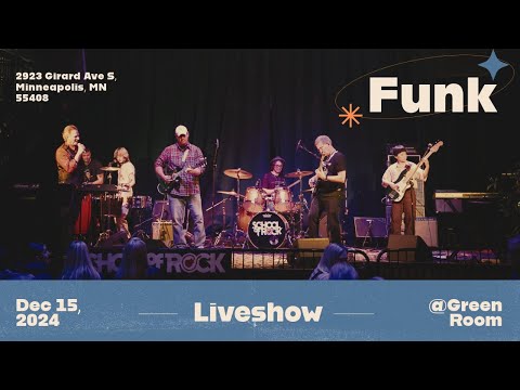 Funk Performance Funk Cover Band - Live Performance at Green Room Minneapolis (Dec 15 ...