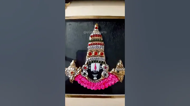 Perumal Tanjore Painting - Customised Corporate #gifts #tanjorepainting #painting #perumal #balaji