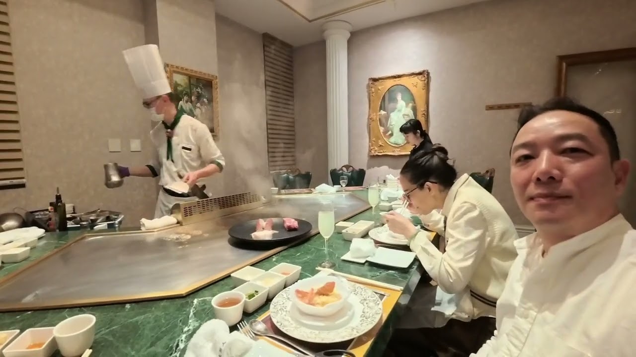 115.2.21大年初五🎊在大巨人鐵板燒的火侯與香氣中，提前慶祝屬於我們倆人的生日月🧧🈵💯