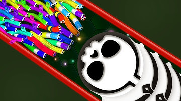 Wormax.io © Single Immortal Wormaxio vs 23578 Pro Snakes Player // Wormax .io Hack World Record ✓