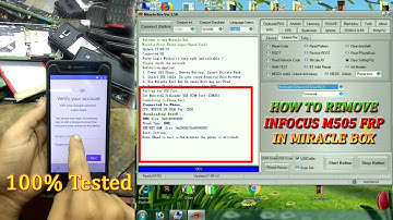 HOW TO REMOVE INFOCUS M505 FRP IN MIRACLE BOX CRACK 100% DONE
