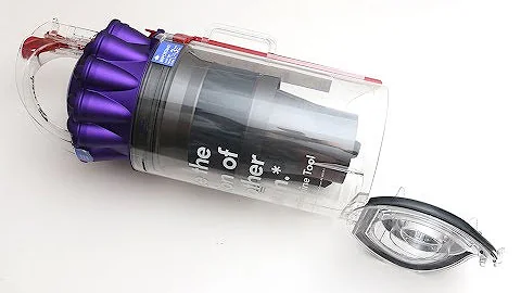 Dyson DC65 - How To Clean the Clear Bin and Cyclone.