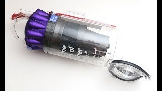 Dyson DC65  How To Clean the Clear Bin and Cyclone.