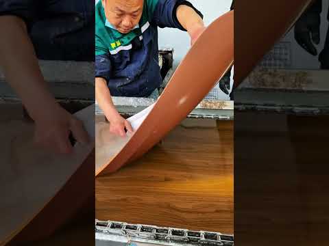The underwater printing process of wood grain- Good tools and machinery make work easy