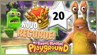 FINALMENTE! BATI MEU NOVO RECORDE DEPOIS DE MUITO TEMPO! | My Singing Monsters Playground