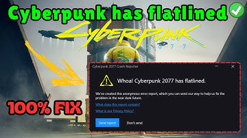 Cyberpunk 2077 heeft een vlakke reparatie gekregen