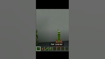 bonsai tree design in minecraft #shorts