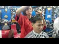 Talent Girl in Vietnam Barbershop - Hair Cut for Men - Professional Barber