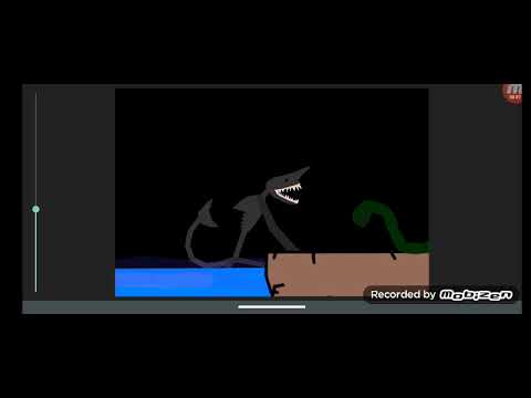 goblin Shark vs eel (Trevor Henderson) - YouTube