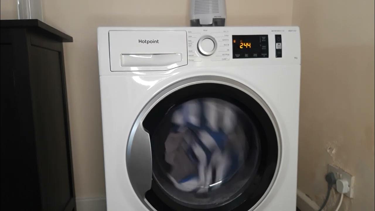 Hotpoint Heat Pump Tumble Dryer - Cottons Part 2 - YouTube