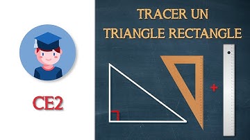 Comment tracer un triangle rectangle - CE2 - Petits Savants