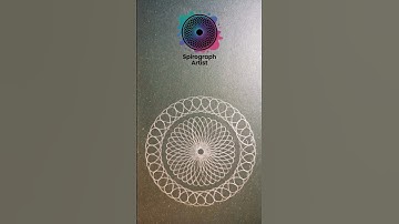 Satisfying Spirograph Art 🎨 #spirograph #relaxing #relaxartonline #artandcraft #satisfying #relax