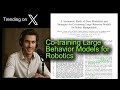 Co-training Large Behavior Models for Robotics Mp3 Song