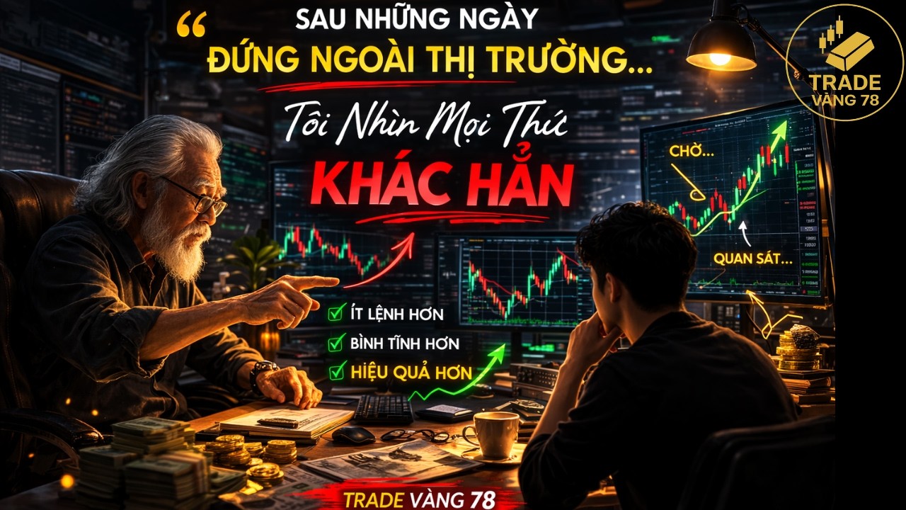 Sau Những Ngày Đứng Ngoài Thị Trường… Tôi Nhìn Mọi Thứ Khác Hẳn | tradevang78