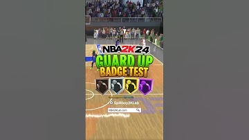 NBA 2K24 Best Build Badges: How to Shoot with Guard Up #nba2k24 #2k24 #2k