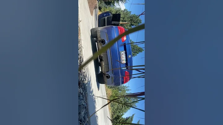 Vrsf catless Dp + Stock 335is exhaust. Cold Start