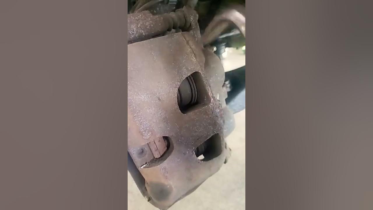 Seized Caliper|Brake Service - YouTube