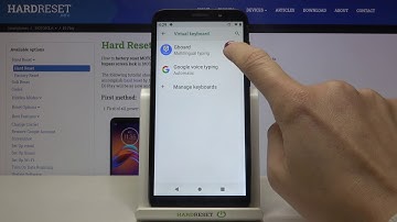 How to Turn On Auto Spell Check in Motorola E6 Play – Open Keyboard Settings
