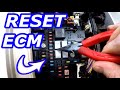 HOW TO RESET ECM ON 2007 CADILLAC CTS