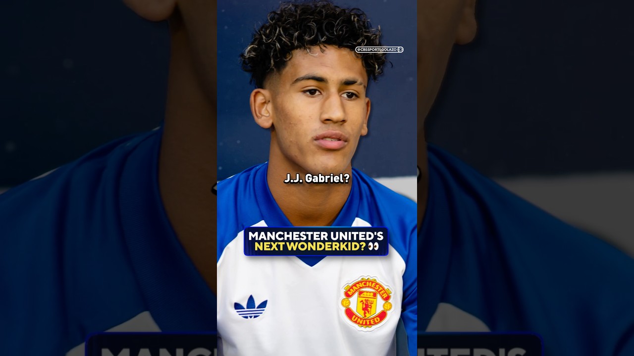 Could JJ Gabriel because the YOUNGEST-EVER Manchester United player this season? 👀