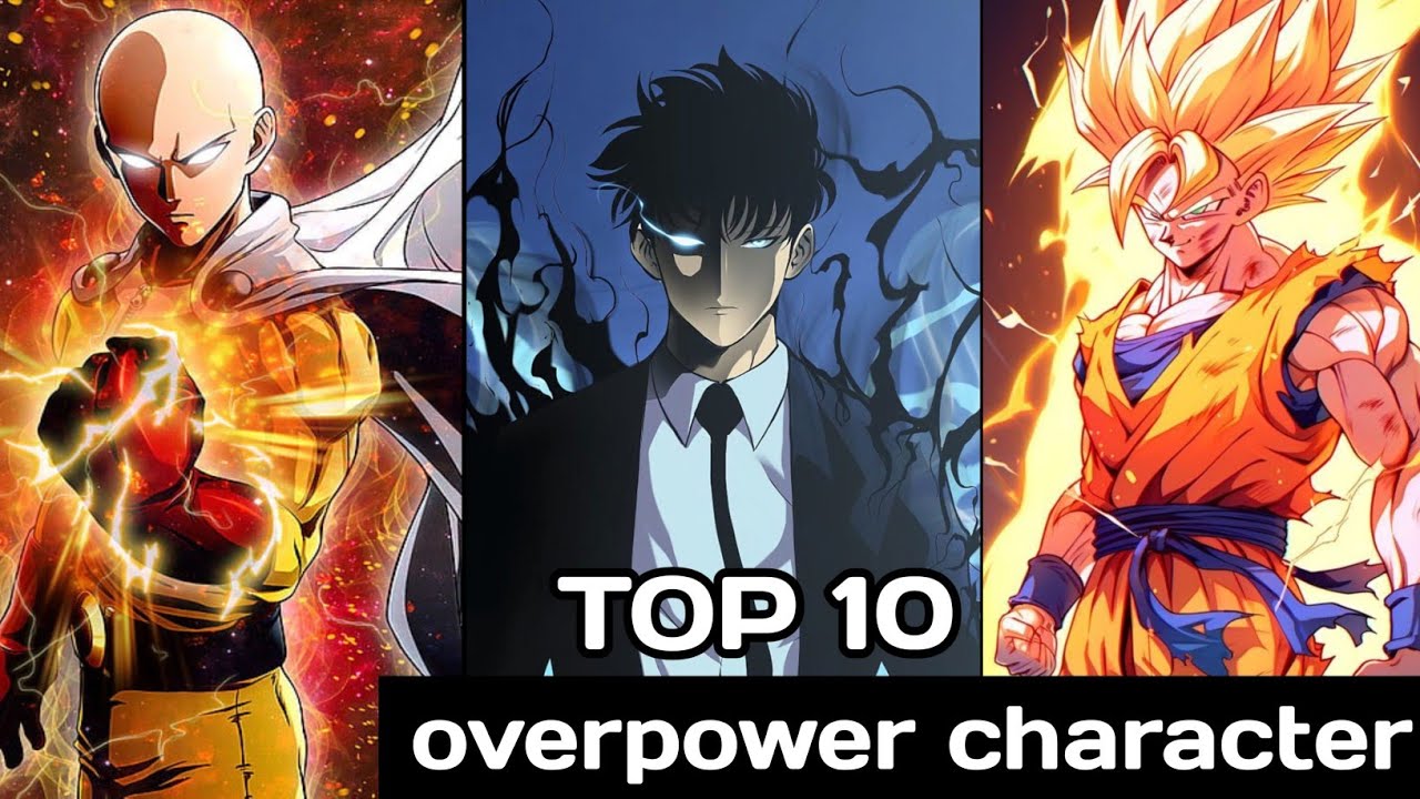 TOP 10 MOST OVERPOWER ANIME CHARACTER IN HIND YouTube
