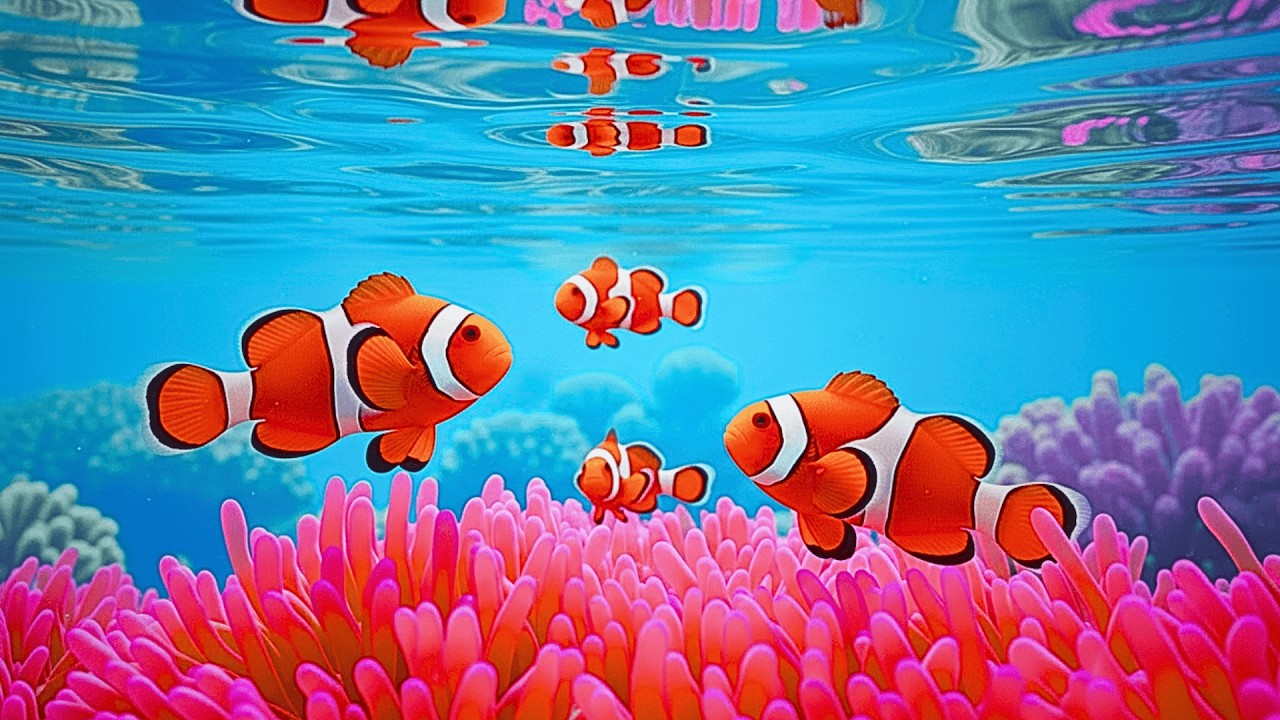 The Best 4K Aquarium 🐠 Discover Stunning Jellyfish,Vibrant Coral Reefs & Exotic Ocean Life