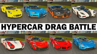 Forza Motorsport 7 | Ultimate Hypercar Drag Battle!