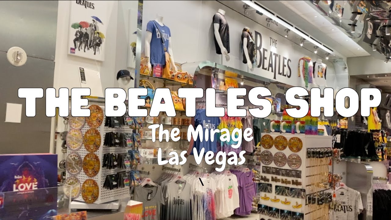 The Beatles Shop at The Mirage Las Vegas The Ultimate Beatles Shop