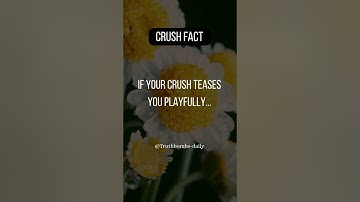 If your crush teases you playfully... #psychologyfacts #guys #girls #fyp