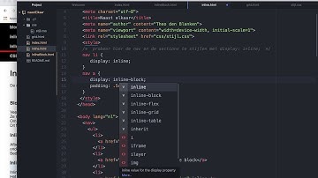 Naast elkaar 3: display inline