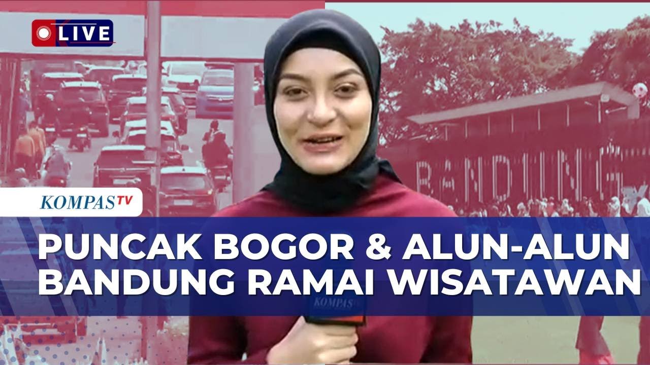 Pantauan Lalu Lintas Puncak Bogor dan Wisata Alun-Alun Bandung saat Libur Tahun Baru 2026