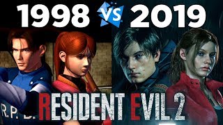 Resident Evil 2 Ремейк против Оригинала / Сравнение