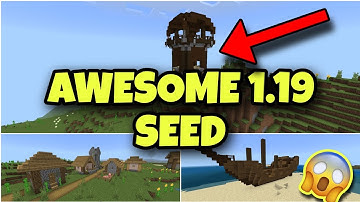 AWESOME MINECRAFT 1.19/1.20 SEED! (PS5, PS4, SWITCH, XBOX, MCPE & PC)