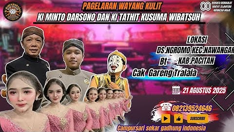 🛑 WAYANG KULIT DALANG KI MINTO DARSONO & KI THATHIT K.W. // "PUSAKA JALAK KENCANA" // BT. GARENG