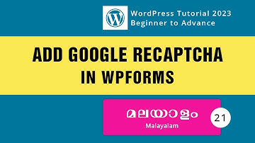 How To Add Google CAPTCHA in WP Forms | Add CAPTCHA to WP Forms in WordPress