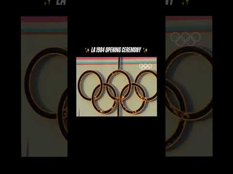 41 years ago, the #LA1984 Opening Ceremony set the bar high. 🎉👏 #Olympics