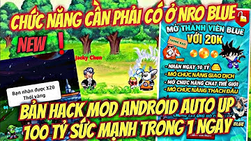 NRO Cách Mở Giao Dịch Với Giá Cực Rẻ - Bản Tool Hack Mod NRO BLUE Up 100 Tỷ Sức Mạnh Trong 1 Ngày AD
