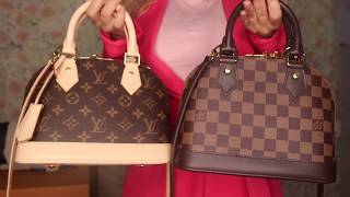 Louis Vuitton alma bb monogram unboxing 