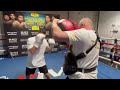 TIM TSZYOU PUNISHING THE MEDICINE BALL DAYS AHEAD OF REMATCH WITH SEBASTIAN FUNDORA