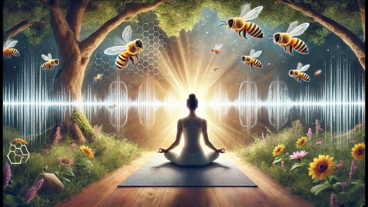 10 Hours of Gentle Bee Buzzing: Nature's Calming Hum for Relaxation ...