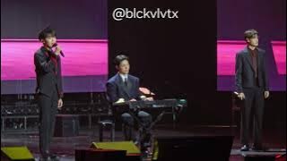 240420 Music Bank in Antwerp Rewrite The Stars cover (Zhang Hao x Park Bogum x Sohee x Taerae)fancam