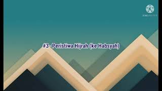 UPKK / MPKAFA Sirah #3 - Hijrah (ke Habsyah)