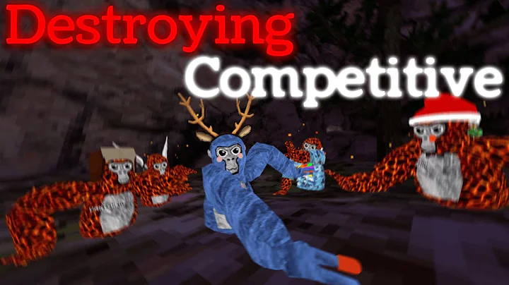 DESTROYING COMPETITIVE LOBBIES In Gorilla Tag... 💀