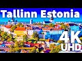 Tallinn Estonia in 4K ULTRA HD HDR Drone