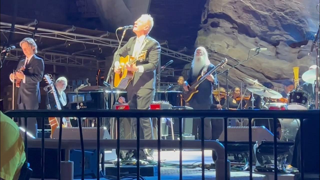 Front Row Lyle Lovett and Colorado Symphony Orchestra at Red Rocks 2023