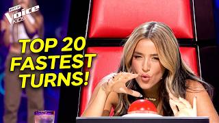 TOP 20 INSTANT Chair Turns That Straight Up BROKE the Internet! | The Voice Kids