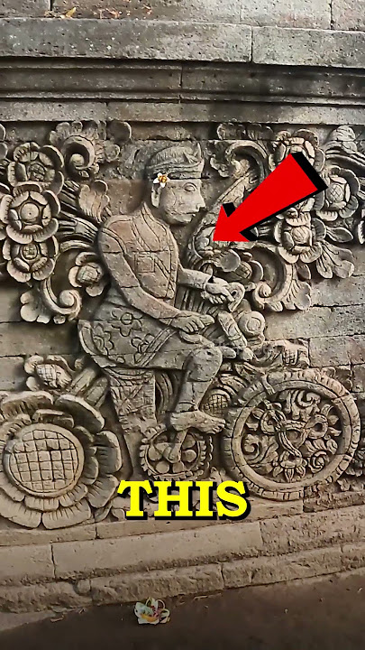Modern Bike in Temple?  #history #praveenmohan  #ancienttechnology