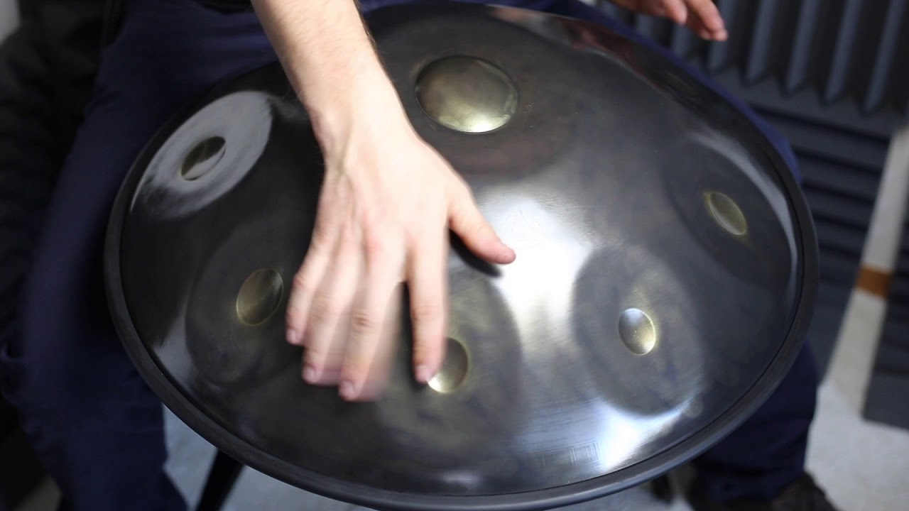 Chaya handpan C# Om in 432hz  1,00 mm  C# G# Bb C# D# E  F F# G#