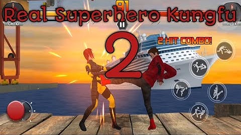 Real Superhero Kungfu Fight Champion. Part 2. Android Gameplay Walkthrough.